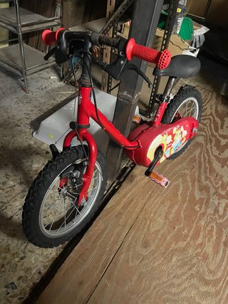 Bicicleta Infantil Roja