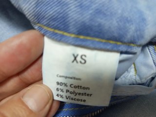 Pantalón Vaquero Azul Talla XS