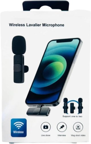 Micrófono inalámbrico profesional 2 en 1 USB-C
