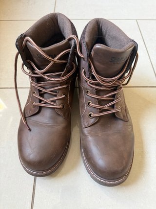 Botas Senda Estilo Militar Marrones