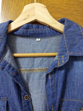 Vestido Vaquero Azul Talla L