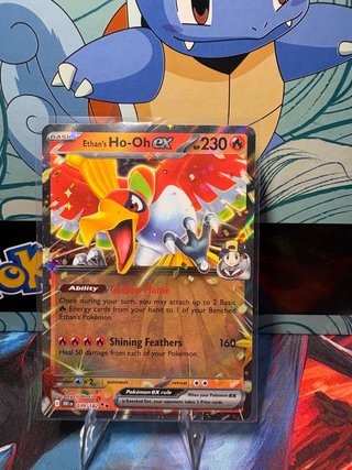 Carta Pokémon Ethan's Ho-Oh ex