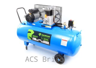 Compresor 200 Litros - 3 Hp - 10 Bar - 230V - 37189 - Saurium