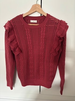 Jersey Mango Kids Rojo con Volantes