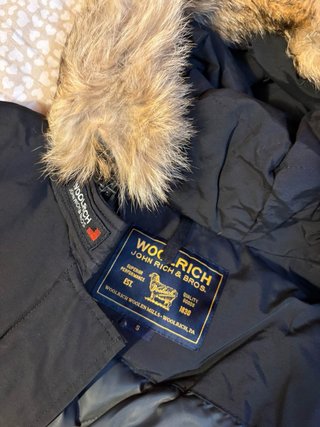 Parka Woolrich Donna Nera Taglia S