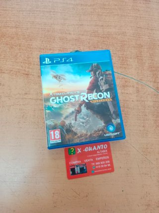 JUEGO PS4 TOM CLANCY'S GHOST RECON WILDLANDS
