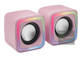MSCUBE Altavoces Gaming Compactos 8W