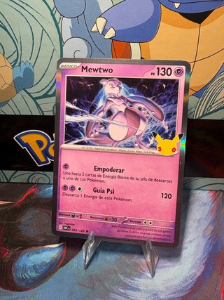 Carta Pokémon Mewtwo 063/128