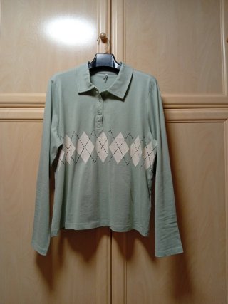 Polo de mujer verde menta