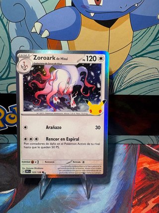 Carta Pokémon Zoroark de Hisui