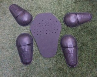 Set de 5 Protecciones para Chaqueta de Moto