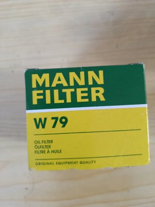 Filtro de Aceite Mann-Filter W 79