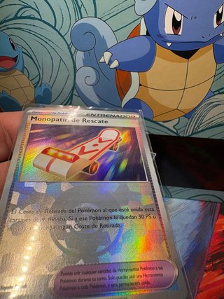 Carta Pokémon Monopatín de Rescate