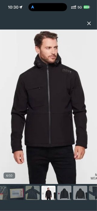 Chaqueta Indian modelo Fairview Softshell.