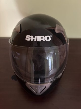 Casco de Moto Shiro Negro