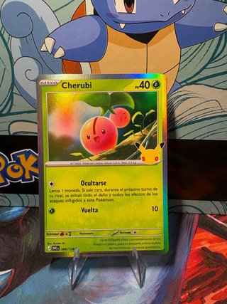 Carta Pokémon Cherubi Holo