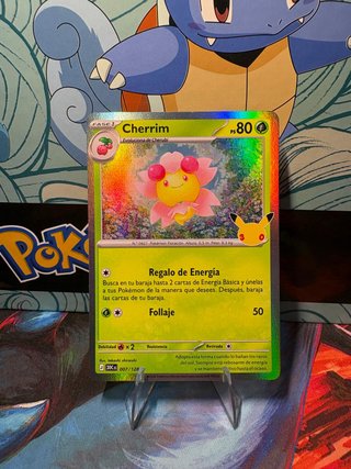 Carta Pokémon Cherrim (Colección 25 Aniversario)