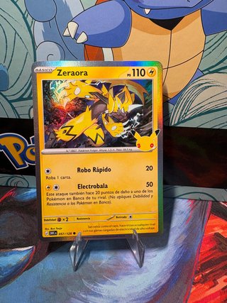 Carta Pokémon Zeraora (Edición 25 Aniversario)