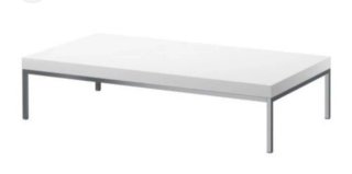 Mesa de centro IKEA blanca