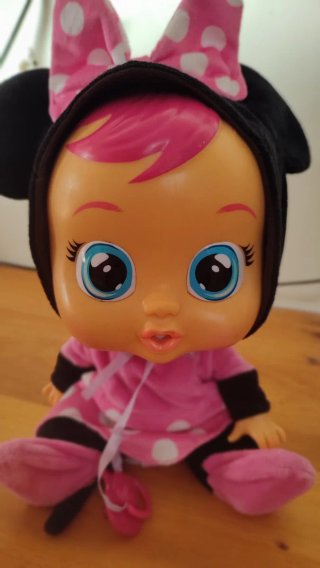 Muñeca Bebé Llorón Minnie Mouse