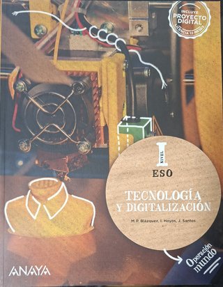 Tecnología y Digitalización, nivel I ESO, Opera...