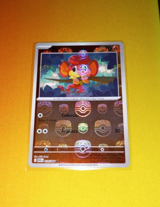 Pansear Masterball reverse carta Pokemon WHT