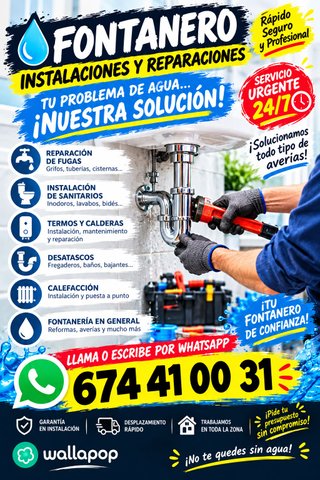 Servicio de Fontanería