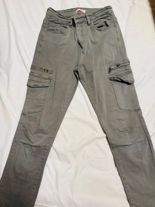 Pantalones Cargo verdeTalla S