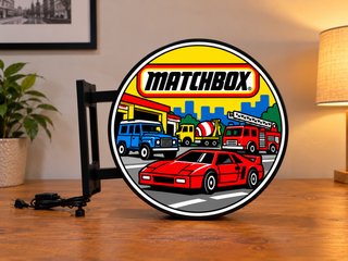 Cartel Luminoso Matchbox