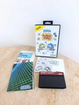 Bubble Bobble Sega Máster System completo