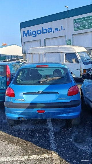 Despiece Peugeot 206 Azul