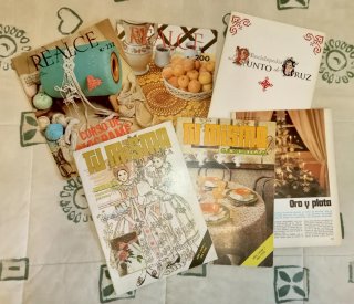 Lote publicaciones costura y manualidades