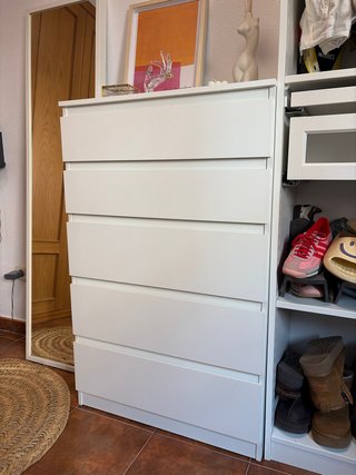Cómoda MALM Ikea Blanca