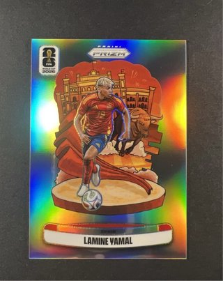 Carta Panini Prizm Lamine Yamal World Cup 2026