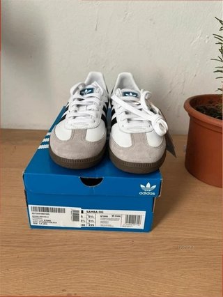 Adidas Samba OG Talla 38 Beige/Blanco