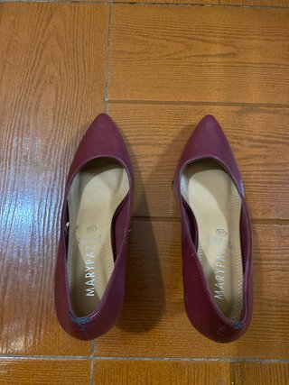 Zapatos de tacón Marypaz rojos talla 36