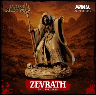 Figura Zevrath mago oscuro - Tales of Kreyvos