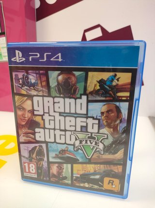 Videojuego PS4 grand theft auto v