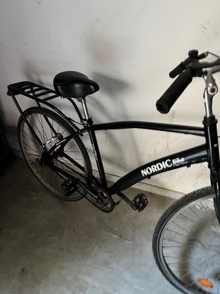 Bicicleta de Paseo Nordic Bike Negra