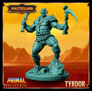 Figura Tyrdor Wasteland orco guerrero