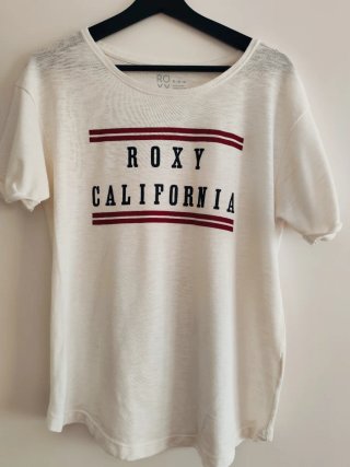 Camiseta Roxy Blanca Talla M