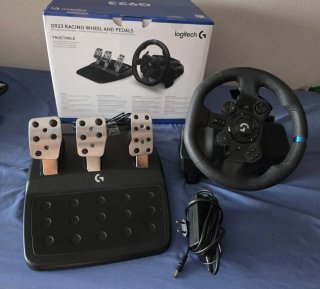 Volante Logitech G923 para PS5 y PS4