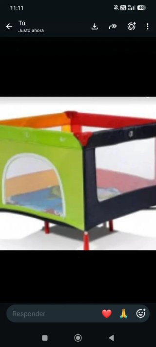 Parque Cuna Plegable Multicolor