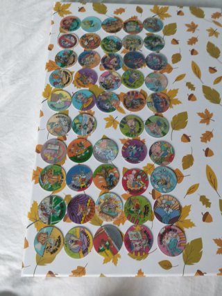 Colección 49 Tazos Magic Matutano