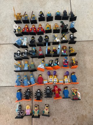 Lotto di 55 Minifigure LEGO