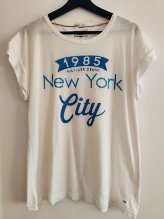 Camiseta Hilfiger Denim Blanca