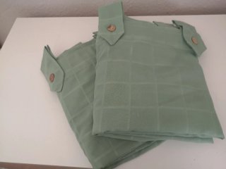 Cortinas de Salón Verdes