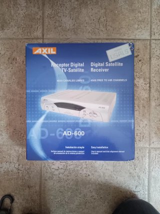 Receptor Digital Satélite AXIL AD-600