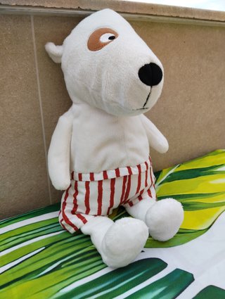 Peluche Perro Blanco VÄNLIGHET IKEA Descatalogado