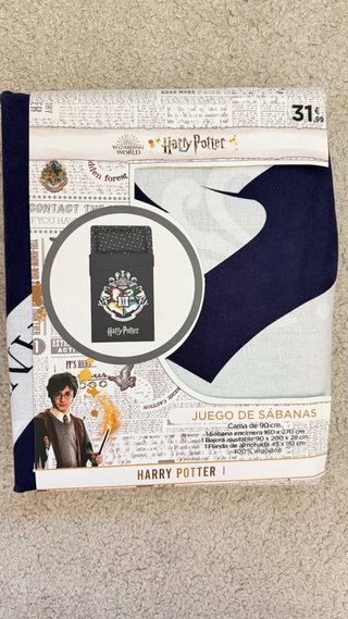 Juego de Sábanas Harry Potter 90cm